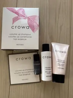 メナード クロワ シャンプー コンディショナーヘアエッセンスミニ