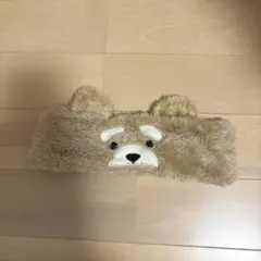 くま耳 ヘアバンド ベージュ ふわふわ