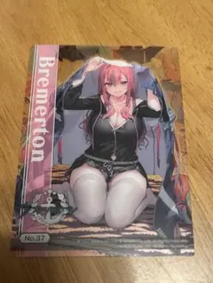 アズールレーン ブレマートン No.37 キャラクターカード