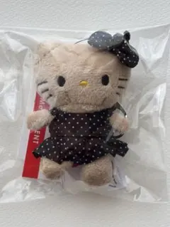 ハローキティ ドット黒 日焼け　LOWRYS FARM Me%トイキーホルダー5