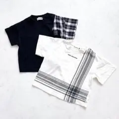 branshes ブランシェス 半袖 Tシャツ 2枚セット 80 男の子のサムネイル