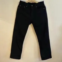 Levi's 505 ブラックデニム W30 L32