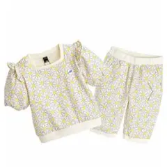 moimoln セットアップ　花柄　120センチ