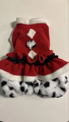 犬服 クリスマス　サンタクロース　小型犬S〜Mサイズ