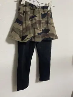 スカッツ 迷彩 裏起毛