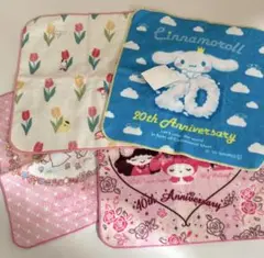 サンリオキャラクターズ　ハンカチタオル　まとめ売り