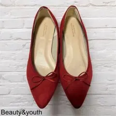 【美品】ビューティー&ユース バレエシューズ 23.5cmのサムネイル