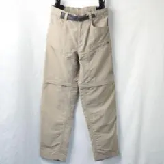 ノースフェイス 海外正規品 古着 2WAY ナイロン イージーパンツ ベージュ