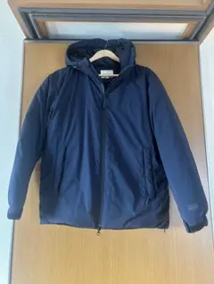 THE SHOP TK ダウンジャケット ネイビー フード付き