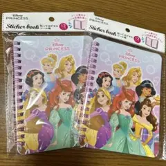 Disney Princess Sticker Book 12ページ　2冊セット