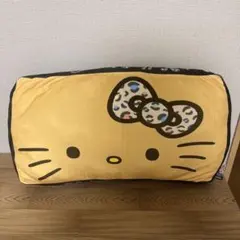日焼けキティ　もちもちクッション　ヒョウ柄　ハローキティ