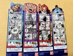 ONE PIECE ブックマーク　マルコ　シャンクス　ドフラミンゴ　ジンベエ