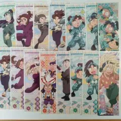 忍たま乱太郎　ロングステッカー2　ノーマル13枚　スペシャル2枚