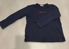 ミキハウス　長袖Tシャツ　ネイビー　110㎝　ロンT