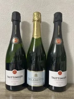テタンジェTaittinger シャンパン フルハーフの超お得3本セット テタンジェTaittinger シャンパン フルハーフの超お得3本セット - メルカリ