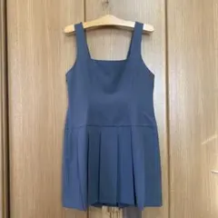 GU ローウエストプリーツジャンパードレスXL