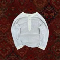 90s Vintage ワッフルヘンリーネック C-boy archive 美品