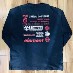 ELEMENT メンズ DBAR LS ロングTシャツ