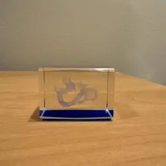 3Dクリスタル 龍 置物