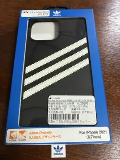 adidas Originals iPhone13 Pro Max ケース 黒
