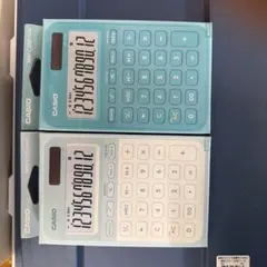 CASIO MW-C201D-7H 基本計算機 ２台のサムネイル