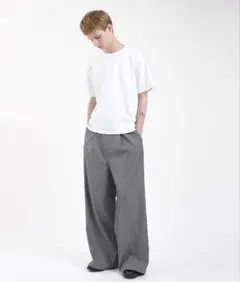 Regen Glanz ワンタックバギースラックスのサムネイル