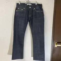 ⑥未使用　ユニクロ　ボーイフレンドデニムパンツ