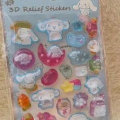 キャラクター シール 3D 立体 ウォーター ボンボンドロップ風