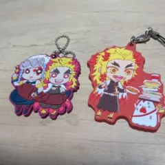 鬼滅の刃ラバーストラップ2セット