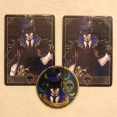 ツイステ　クロウリー　3Dマグネット　ミニアートシート