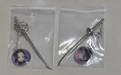 鬼滅の刃 コレクションチャームビッグ 胡蝶しのぶ 栗花落カナヲ 2種セット
