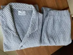 GUNZE メンズ　グレー系パジャマセット　Mサイズ