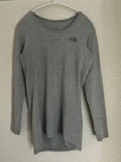 THE NORTH FACE グレー 長袖 Tシャツ