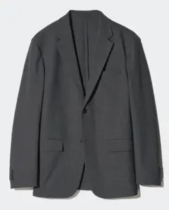 【値下げ】美品・クリーニング済　UNIQLO感動ジャケット XXL ダークグレー