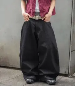 that's lifeザッツライフ リジットバギーデニム Sサイズ