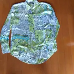 美品ZARA 花柄 ペイズリー柄 ブラウス