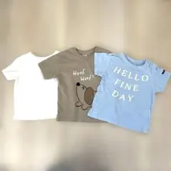 ベビー Tシャツ 3枚セット gap ⭐︎H &M ⭐︎breeze 80-90のサムネイル