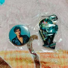 岩田剛典 クリアチャーム 缶バッジ