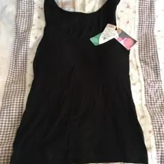 ブラトップ　アンダーゴムなし　カップ付きタンクトップ　しまむら　LL