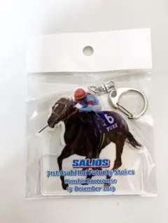 ホロライブ 競輪 アクリルチャーム(キーホルダー)&ステッカー セット