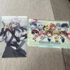 カラフルピーチ　下敷き2点セット