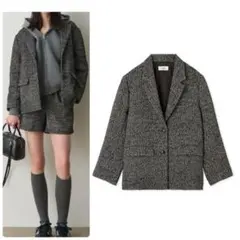 美品✨ SNIDEL 24AW オーバーサイズ バリエ ジャケット