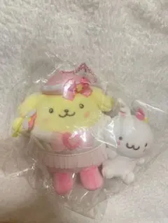 ポムポムプリン ゆめ色チェンジ プリンとパウダー むにゅぐるみ