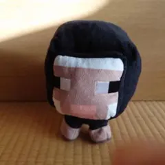 ★MINECRAFT・マイクラベビーぬいぐるみ/クロヒツジ★