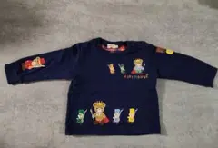 Miki House ネイビー トレーナー 80