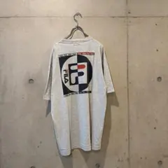 00s FILA フィラ 半袖tシャツ デカロゴ 古着 y2k グランジ