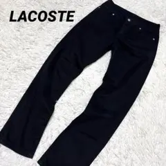 LACOSTE ラコステ　デニムパンツ　スリム　ブラックのサムネイル