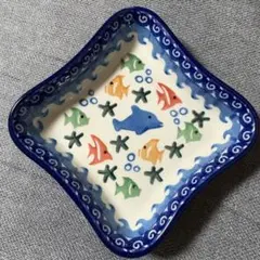 新品　Ceramika Artystyczna 16㎝　20㎝　プレート各２枚 新品 Ceramika Artystyczna 16㎝ 20㎝ プレート各2枚 ポーランド食器