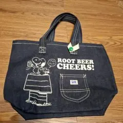 スヌーピー デニムトートバッグ Lee