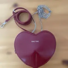 THE TOE ハート型　ショルダーバッグ
